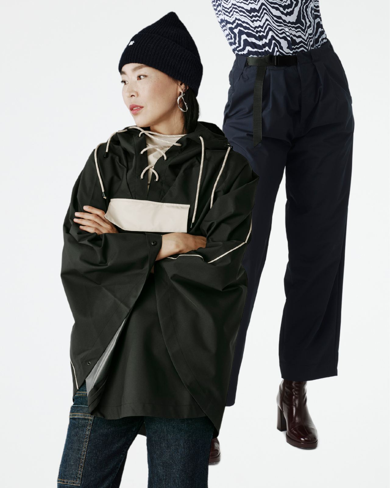 LOU 002 cape pack. & ELLIE 001 overpants.
