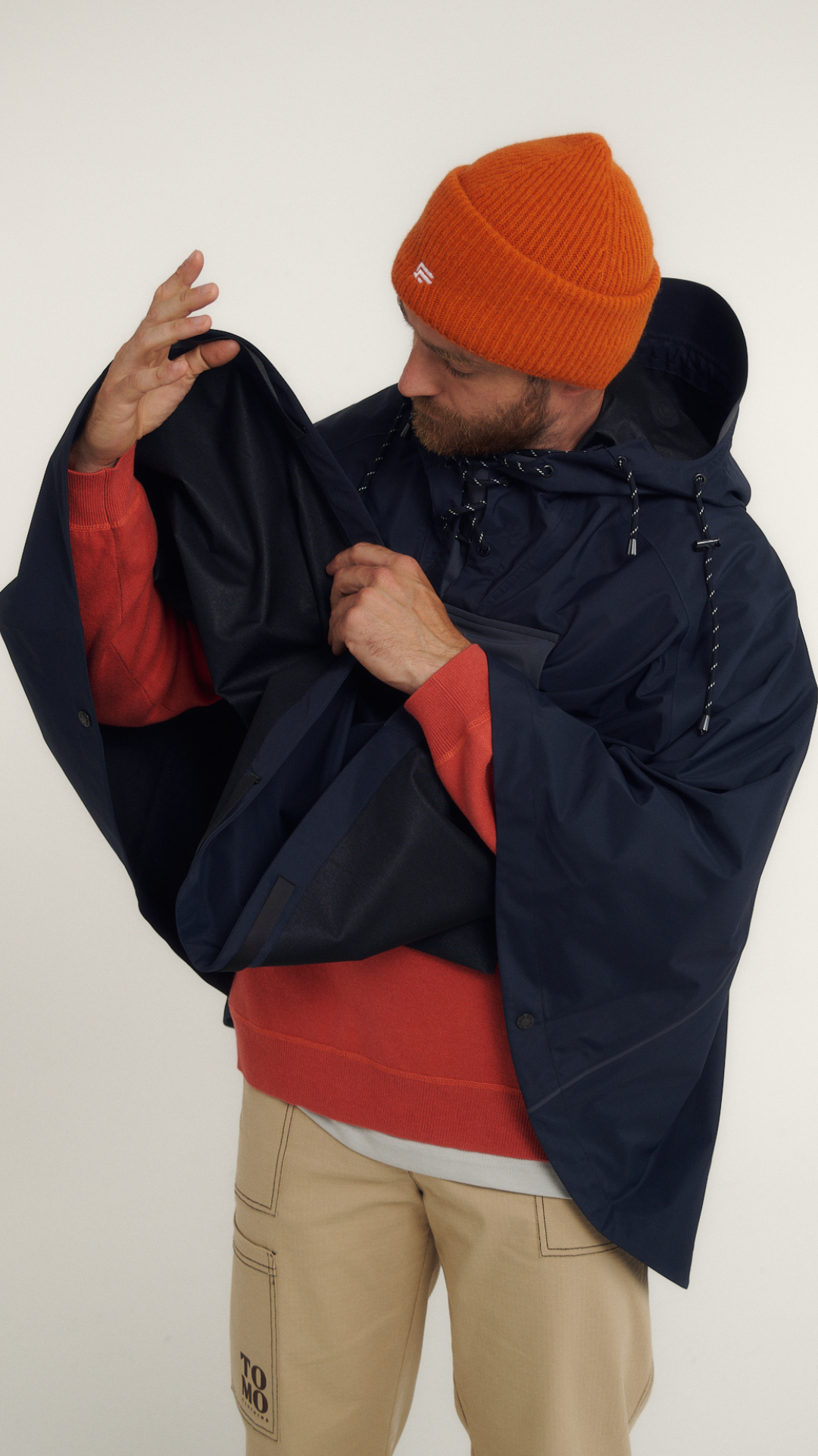 Cape imperméable réfléchissante LOU 003.