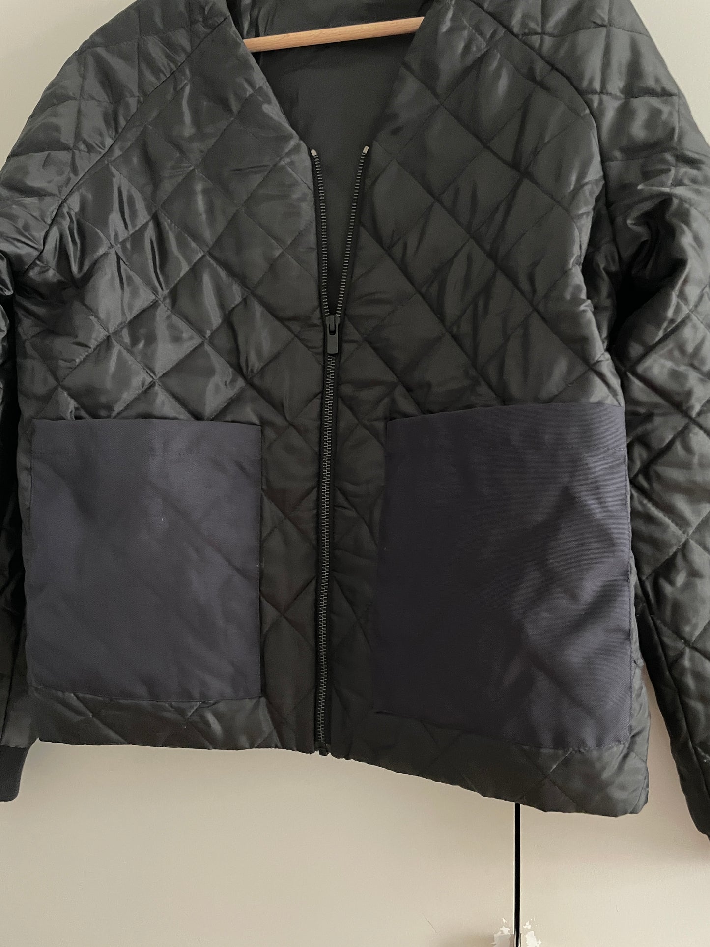 CAMILLA 001 quilted jacket - Bottle green - XS
