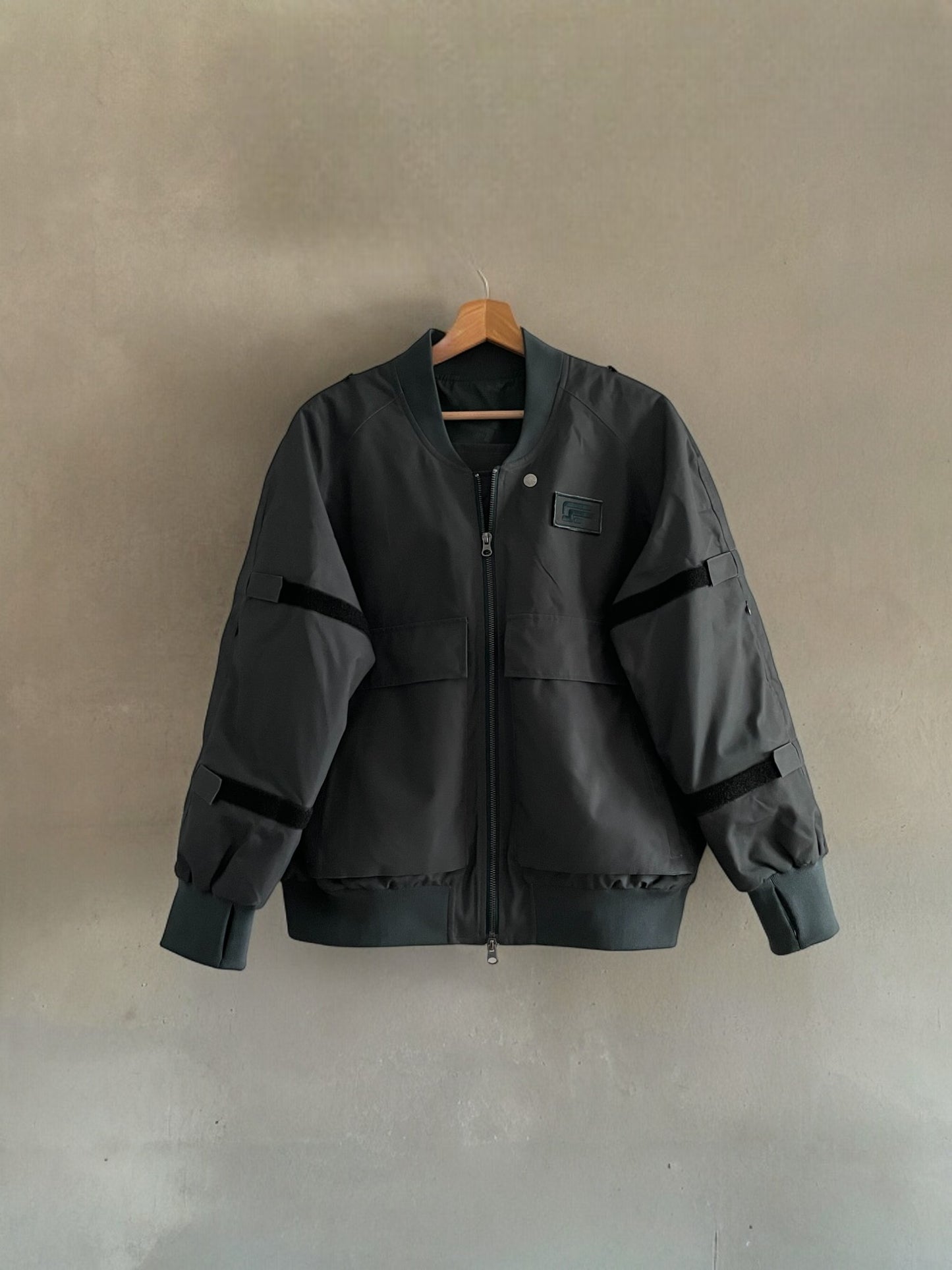 Bomber anti-abrasif homologué JIM 001. - Vert bouteille - S