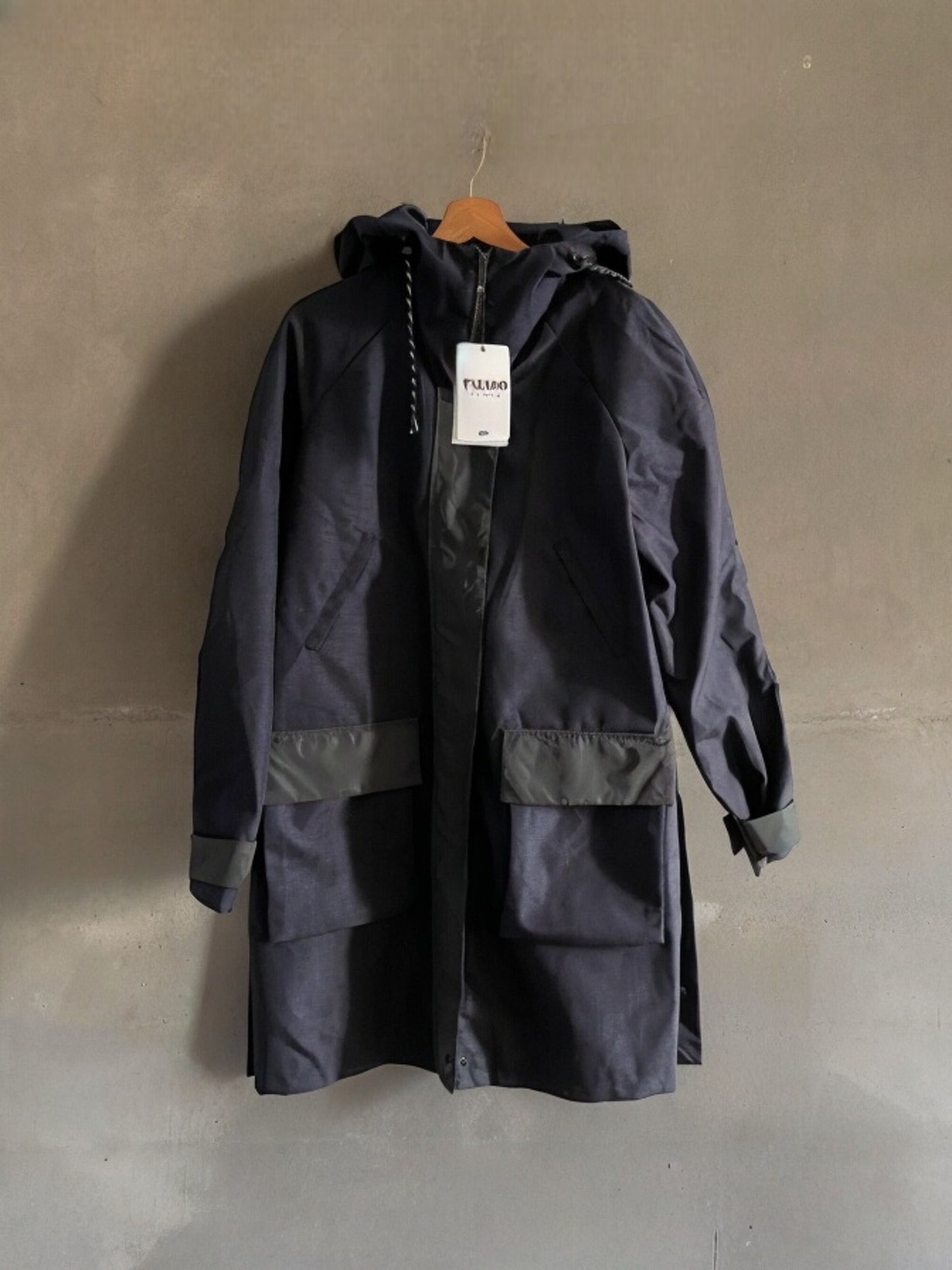 Anti-abrasive parka BOB 001. - Navy blue - S