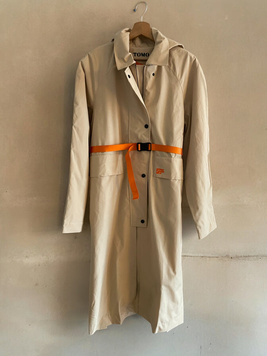 BILLIE 002 multi-length waterproof trench coat - Beige - M