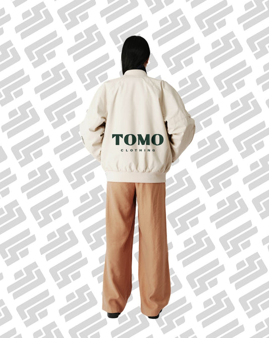 JIM certified protective bomber jacket sponsor - Beige
