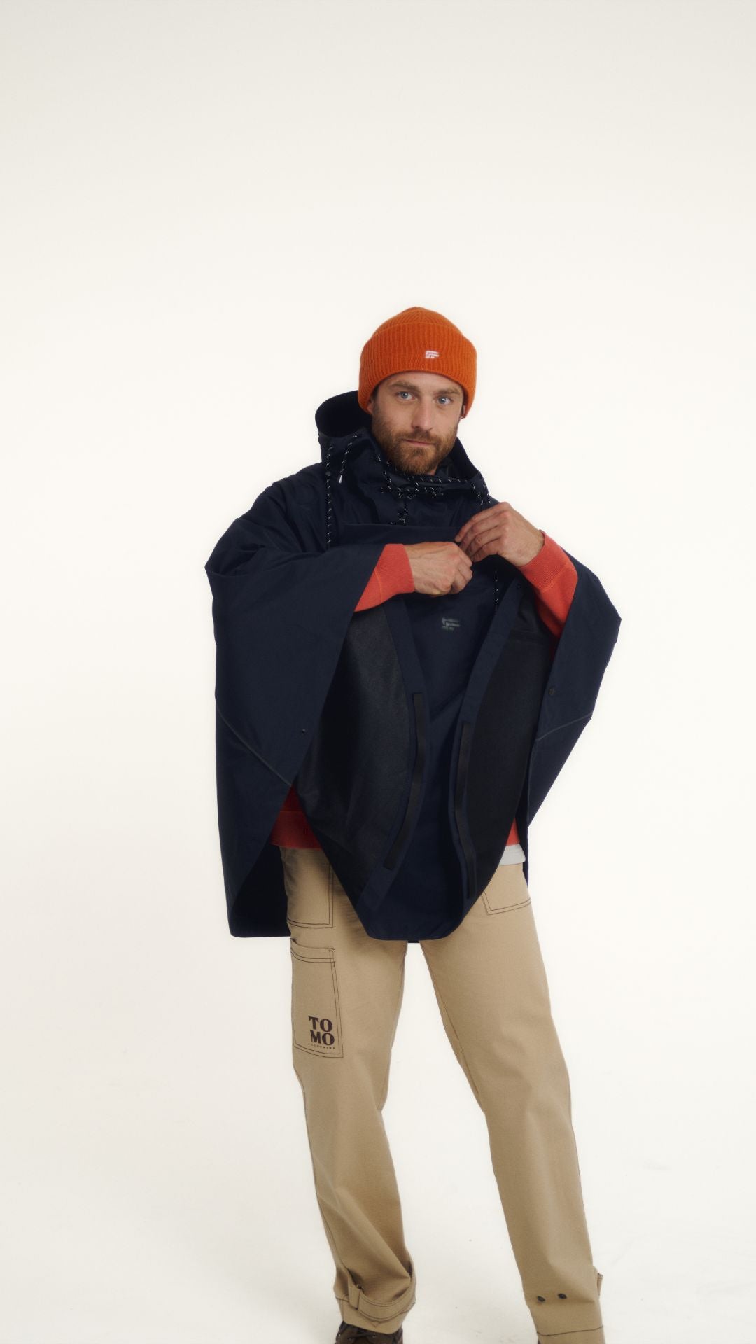 Cape imperméable réfléchissante LOU 002.