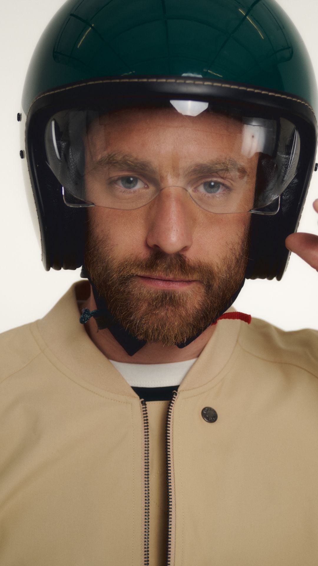 Casque jet moto et scooter ANDY 001.