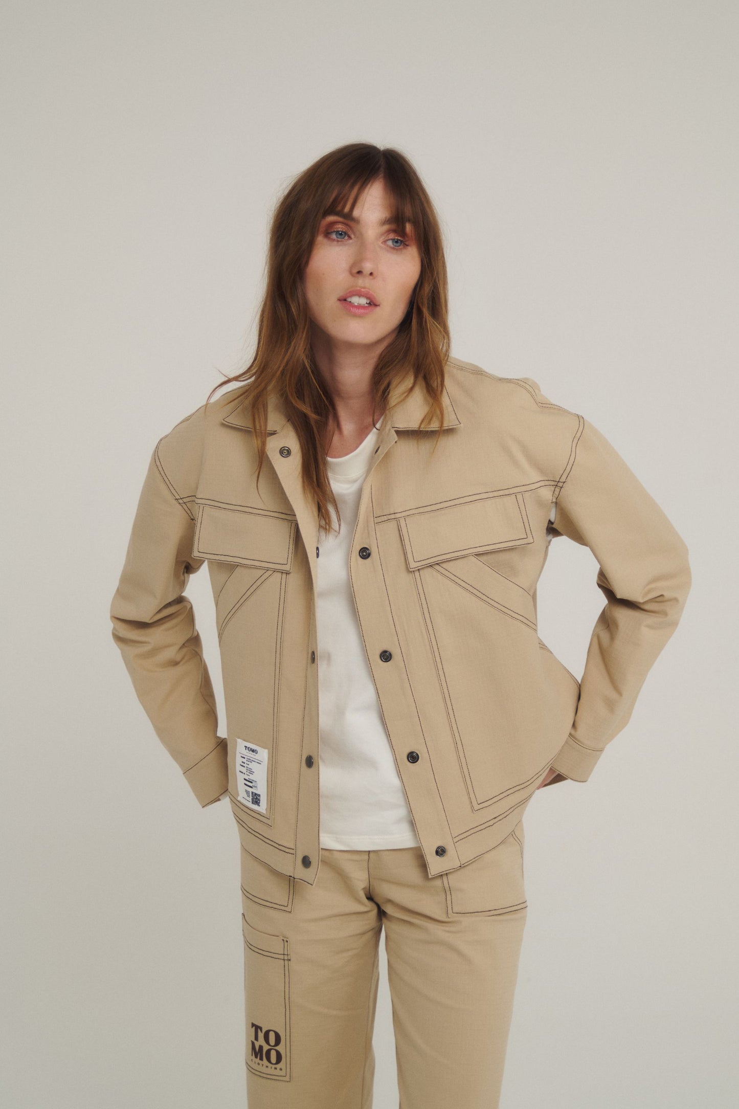 Abriebfeste Jacke LOUISON 002.