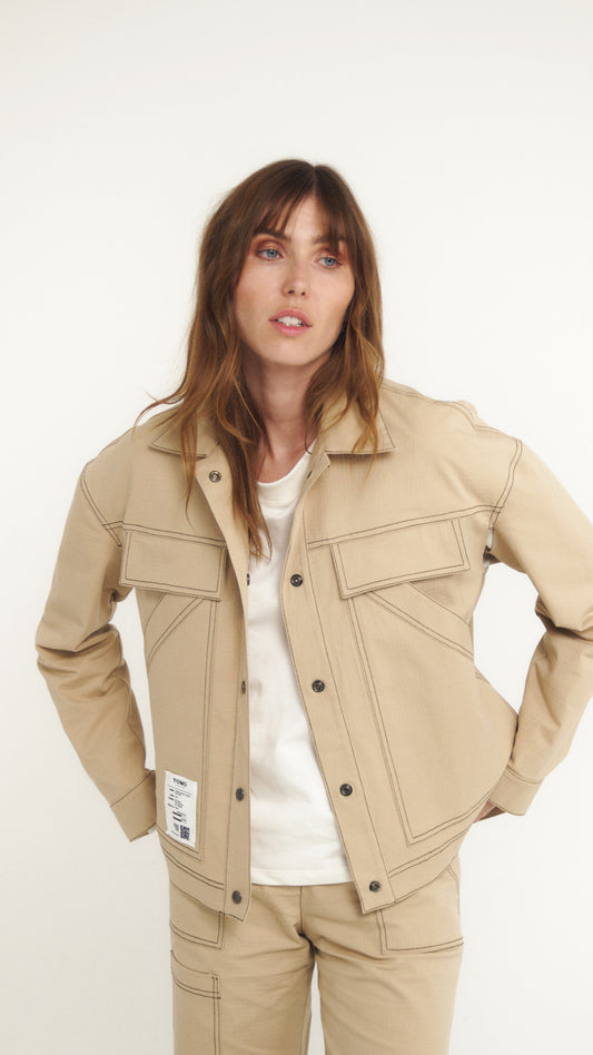 Abriebfeste Jacke LOUISON 002.