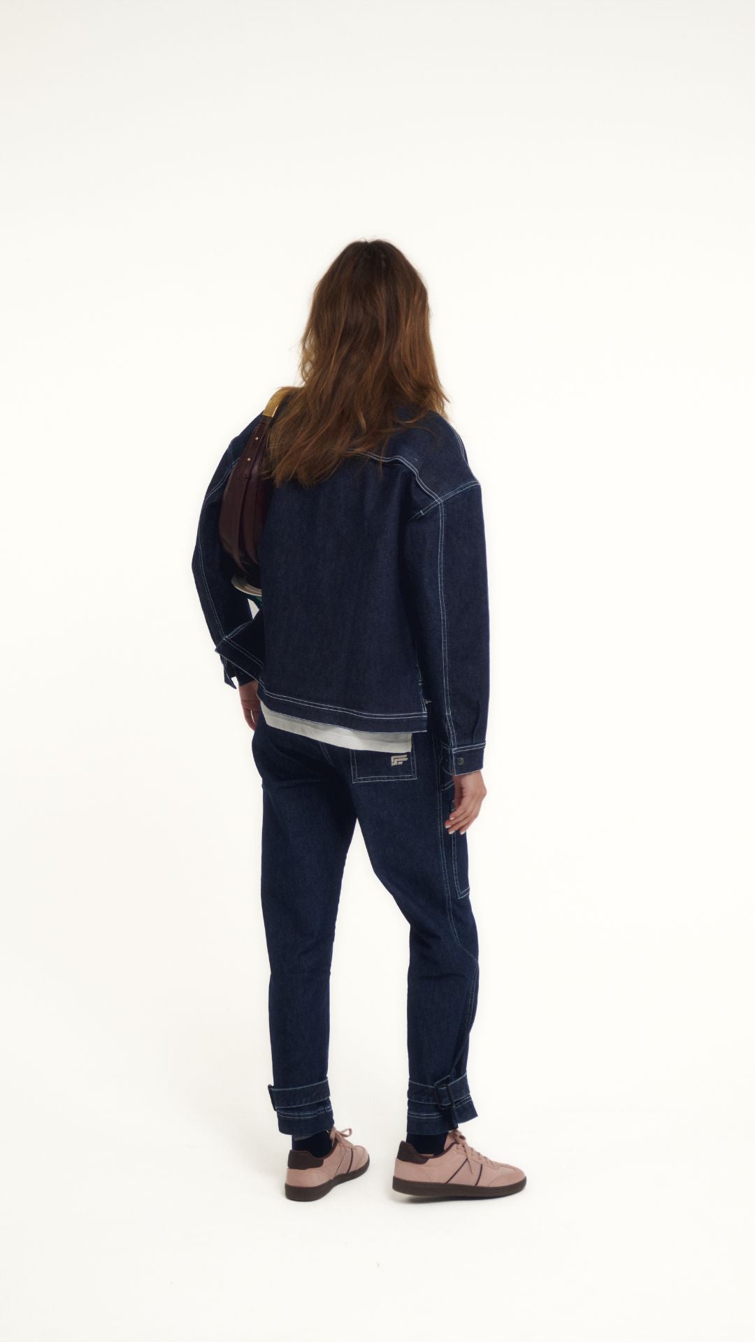 LOUISON anti-abrasion jacket - Denim blue