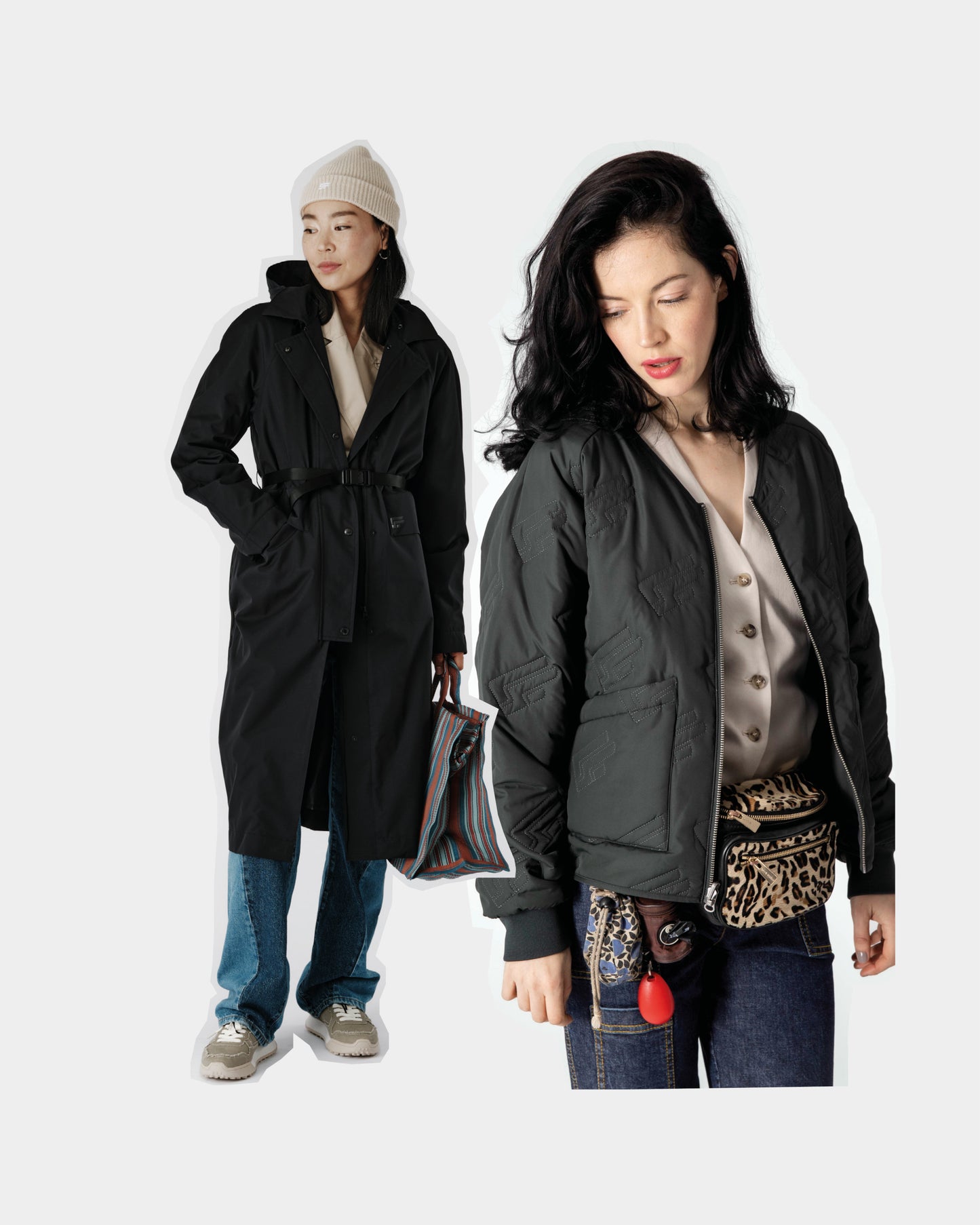 Pack trench BILLIE 002. & veste CAMILLA 001.