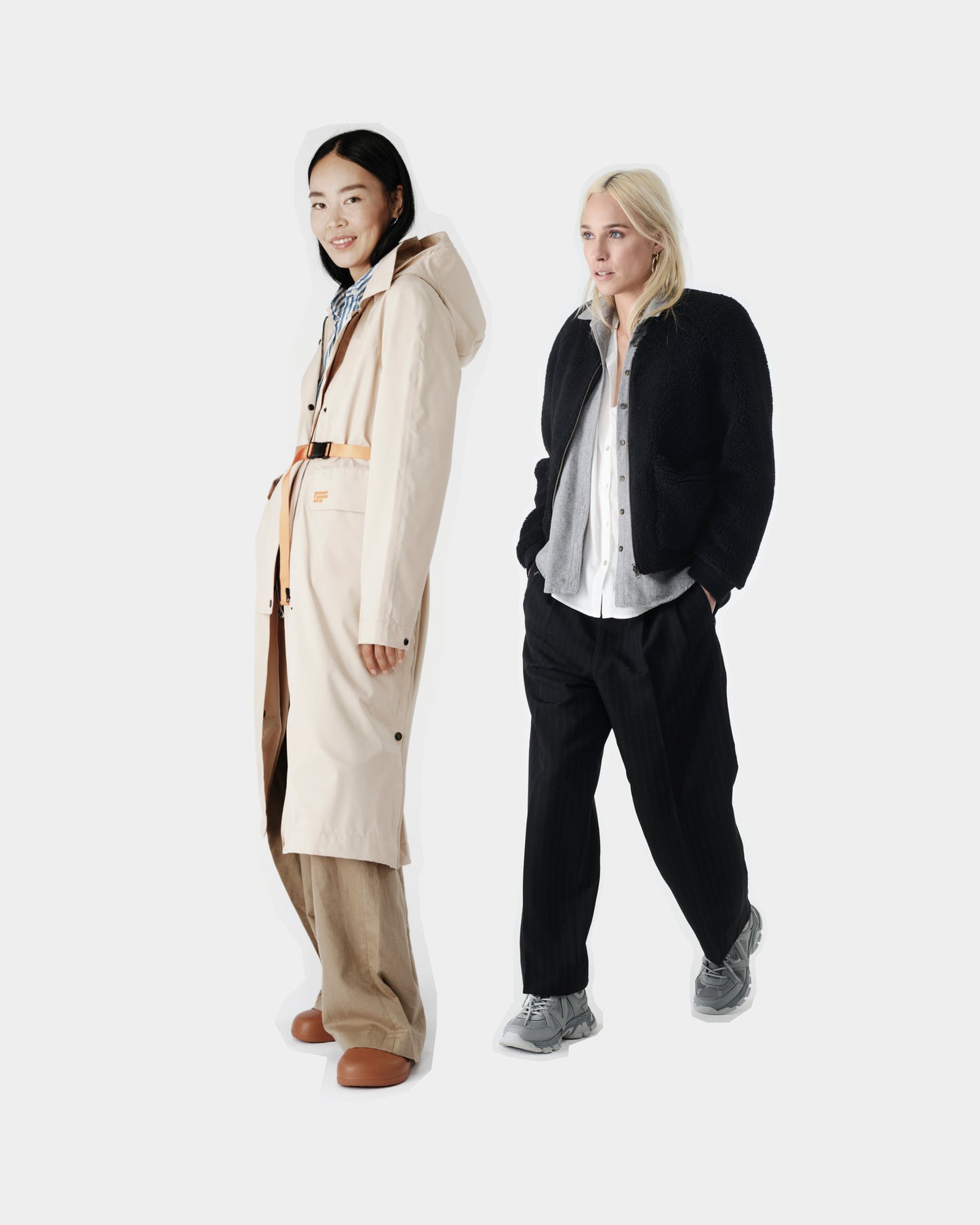 Pack trench BILLIE 002. & polaire CAMILLE 001.