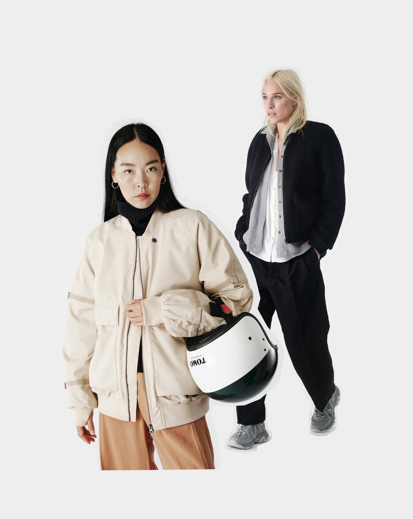 Pack Bomber et Polaire TOMO Clothing