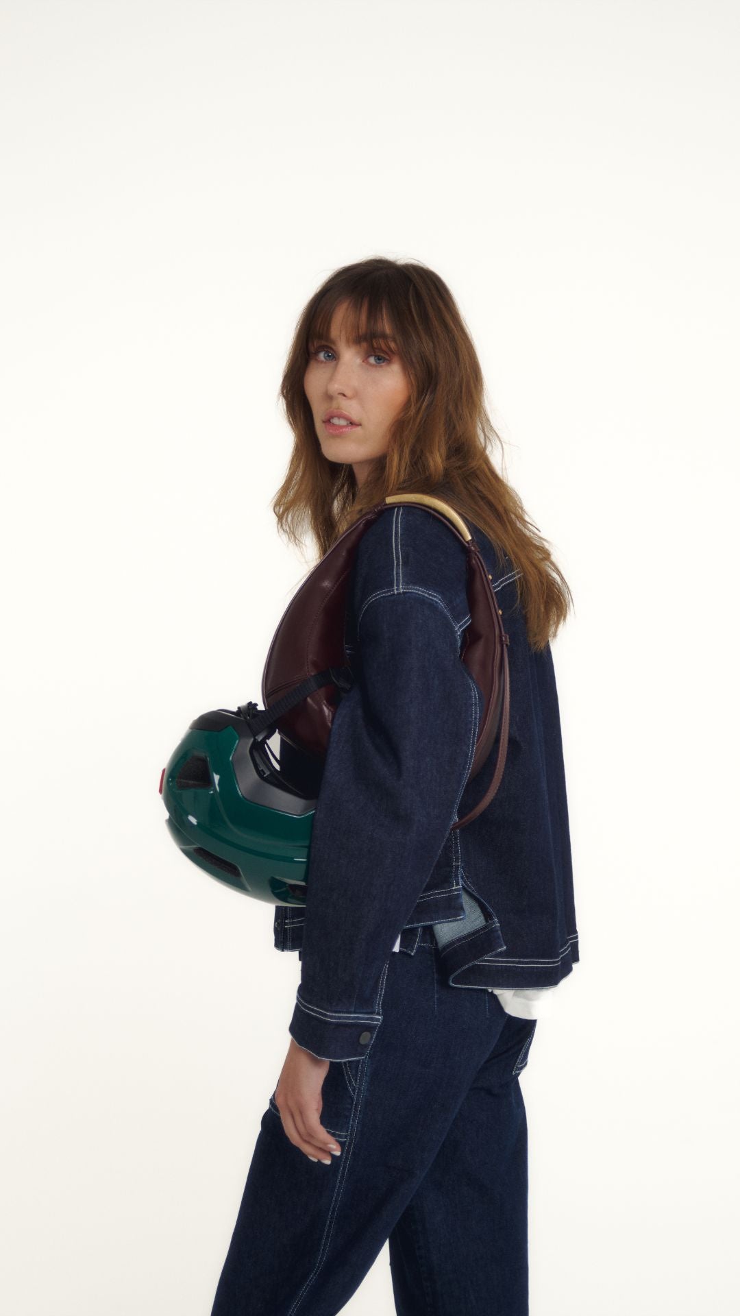 LOUISON anti-abrasion jacket - Denim blue