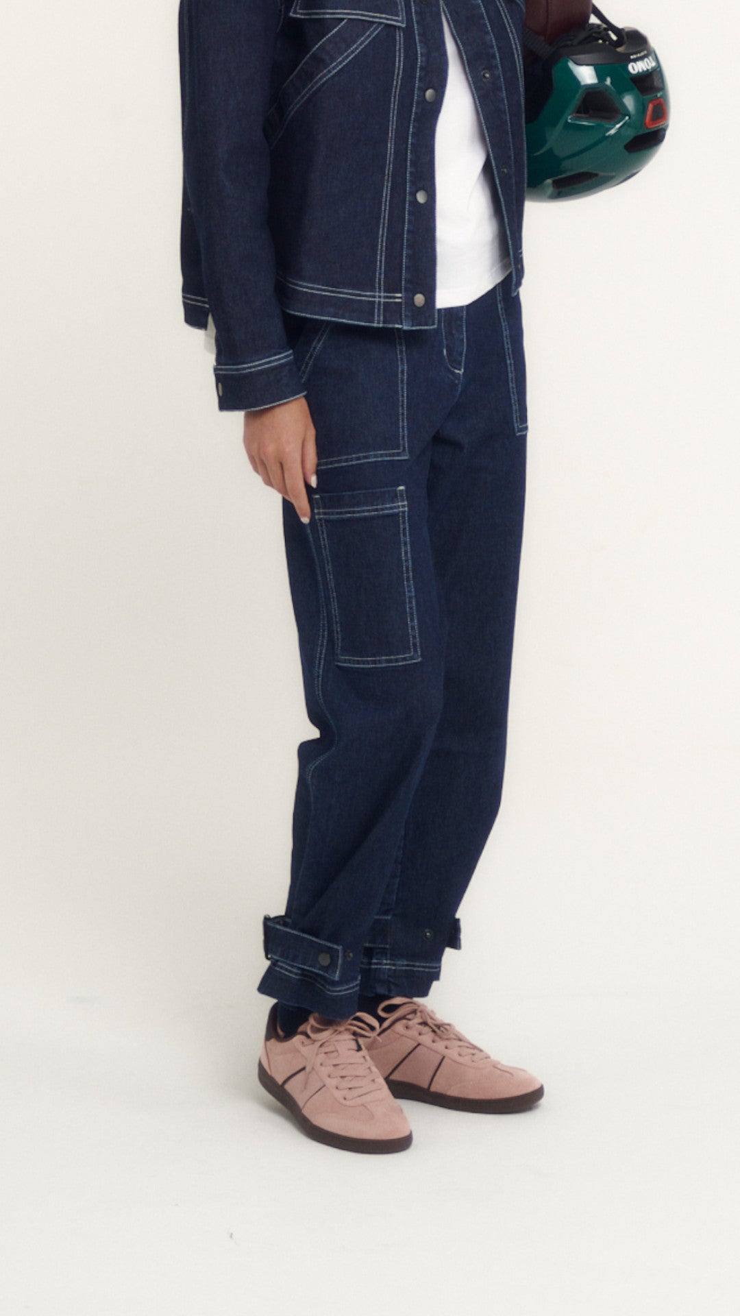 JANE anti-abrasion pants - Denim blue
