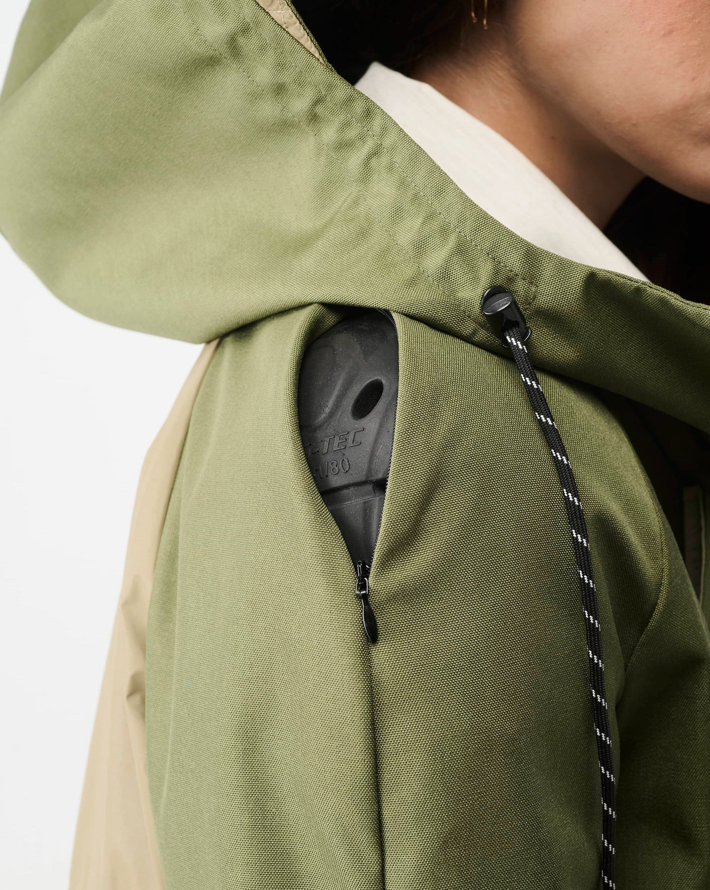 BOB protective parka sponsor - Green