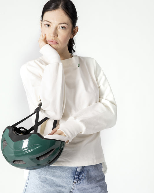 Set of 2 GAËLLE T-shirts &  MAËLLE sweatshirt - Ecru white