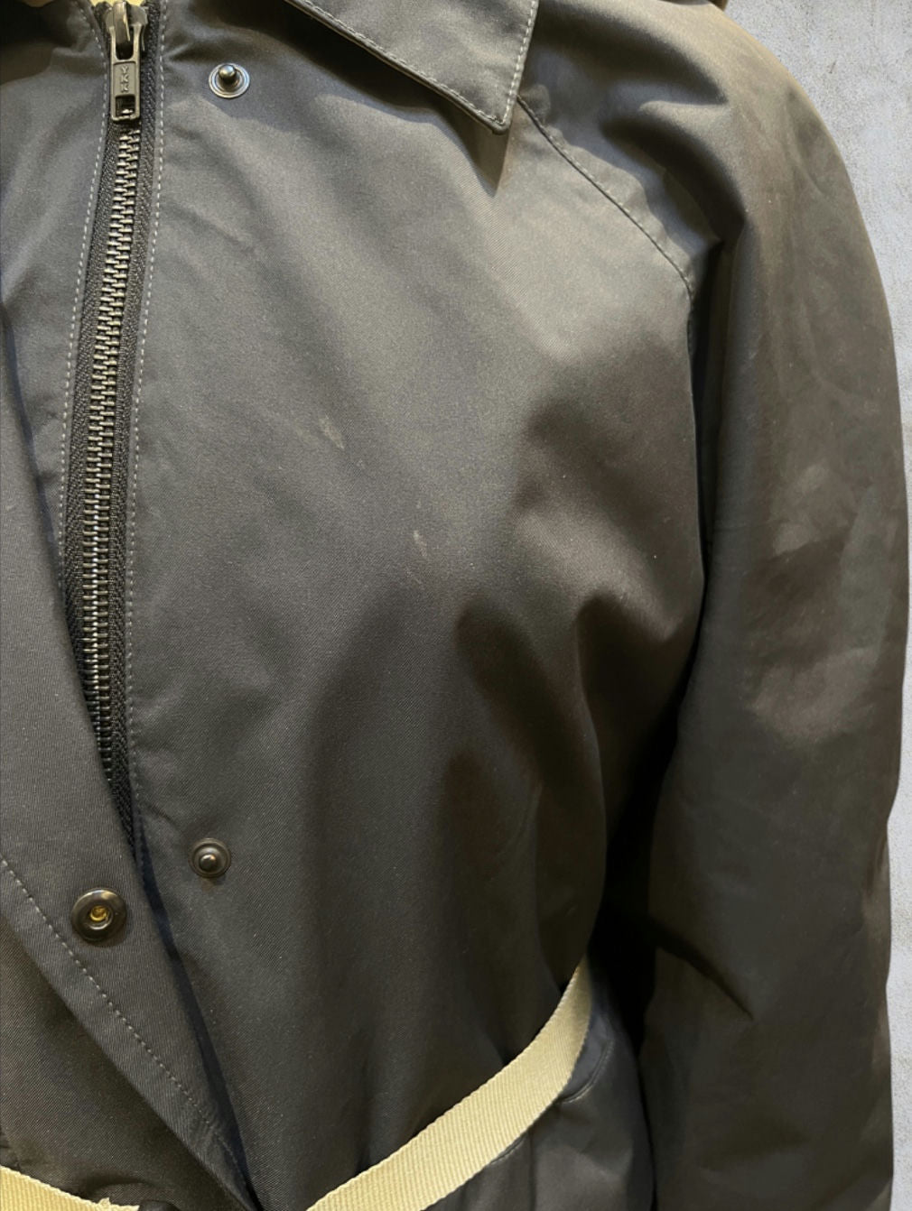 BILLIE 001 Multi-Length Waterproof Trench Coat - Bottle Green - L
