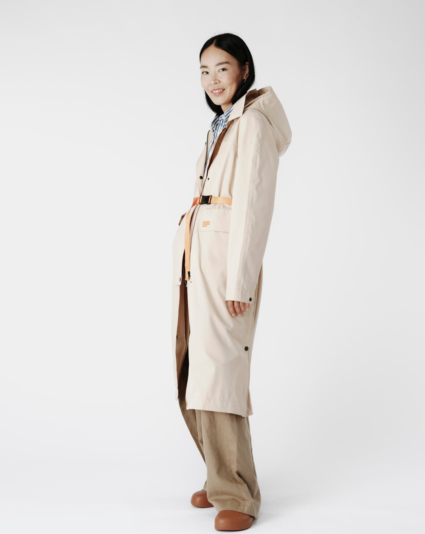 manteau imperméable recycle TOMO Clothing