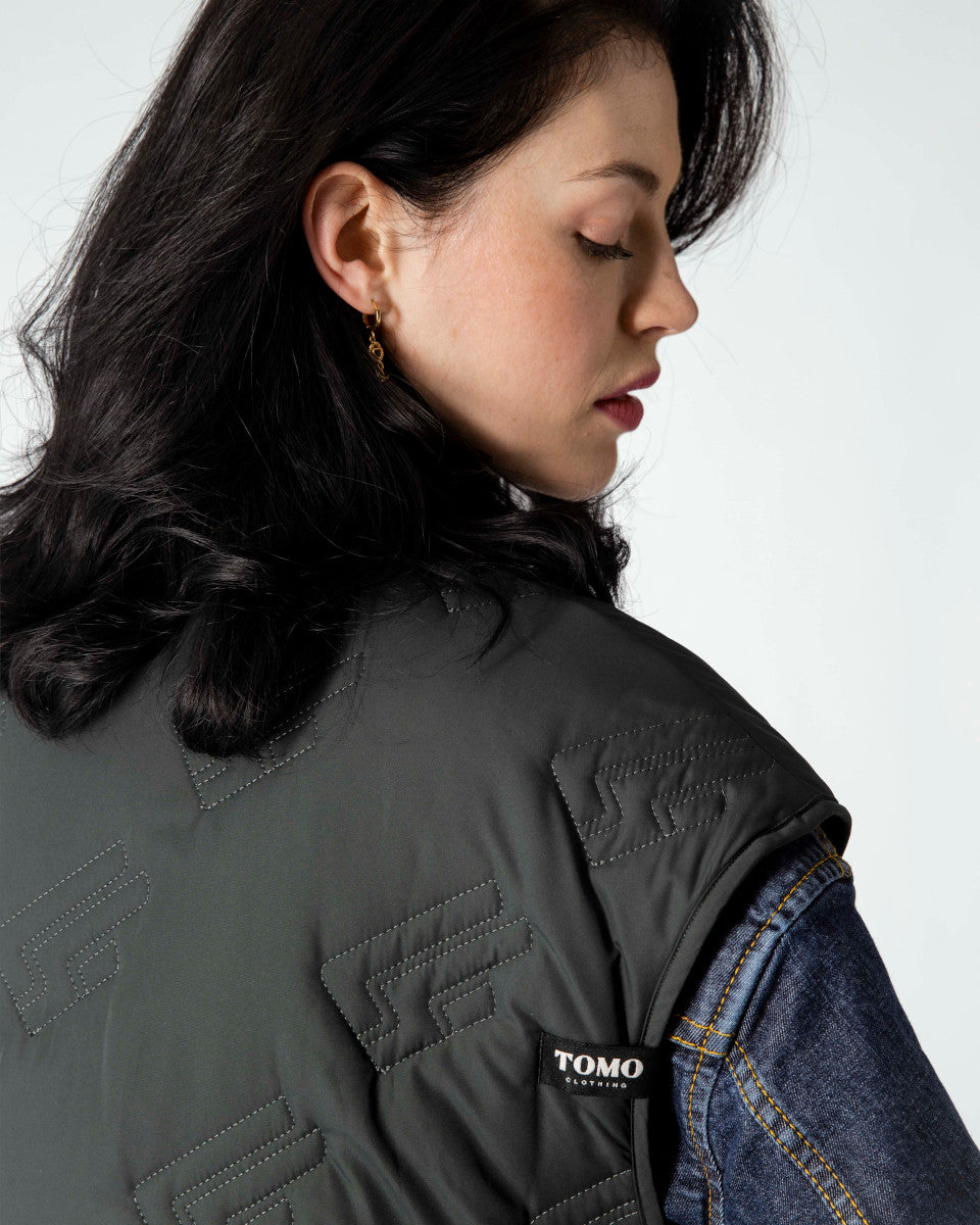 Friday Ride - Veste matelassée sans manches MILLA 001.