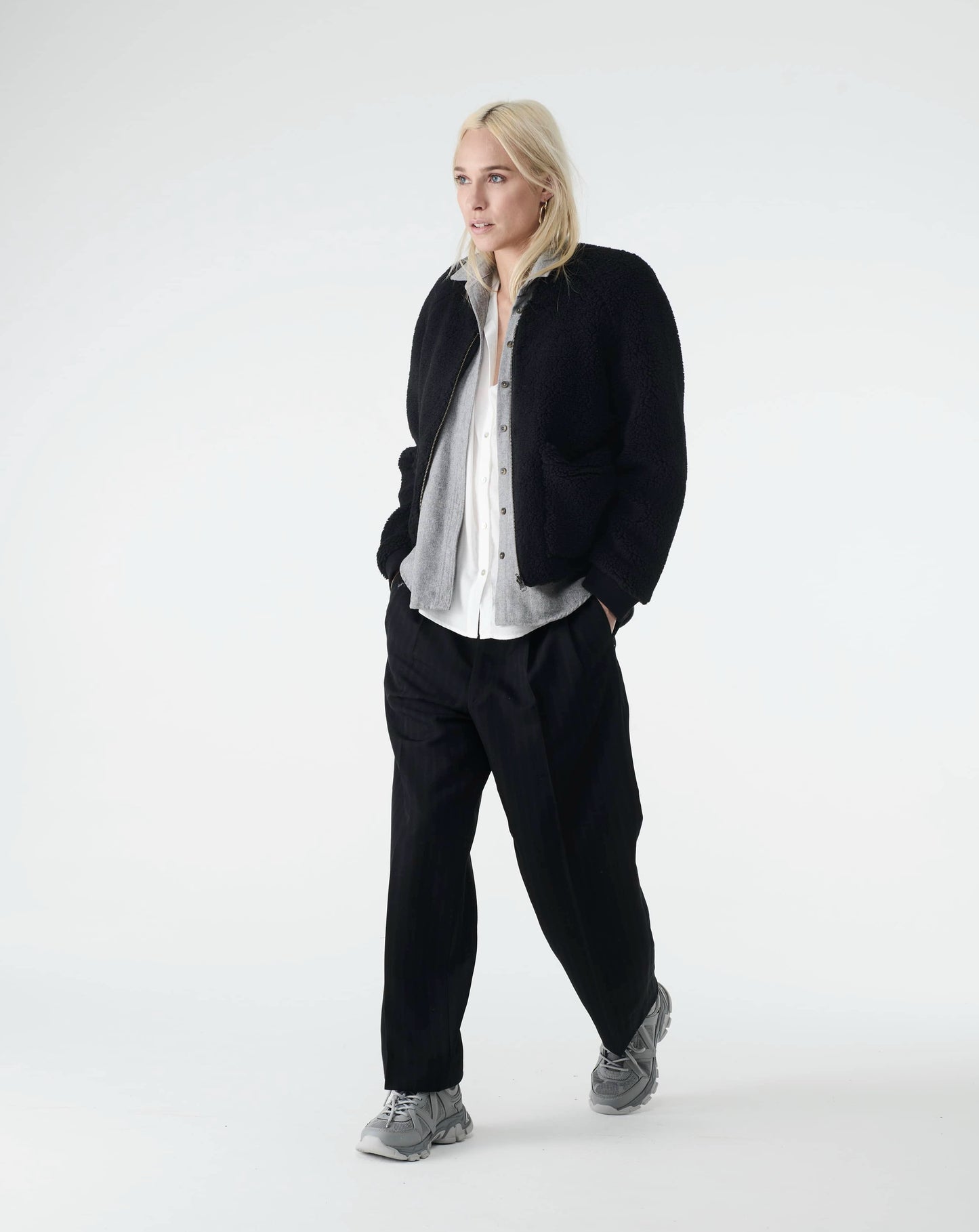 CAMILLE 001 fleece jacket. - Sponsored