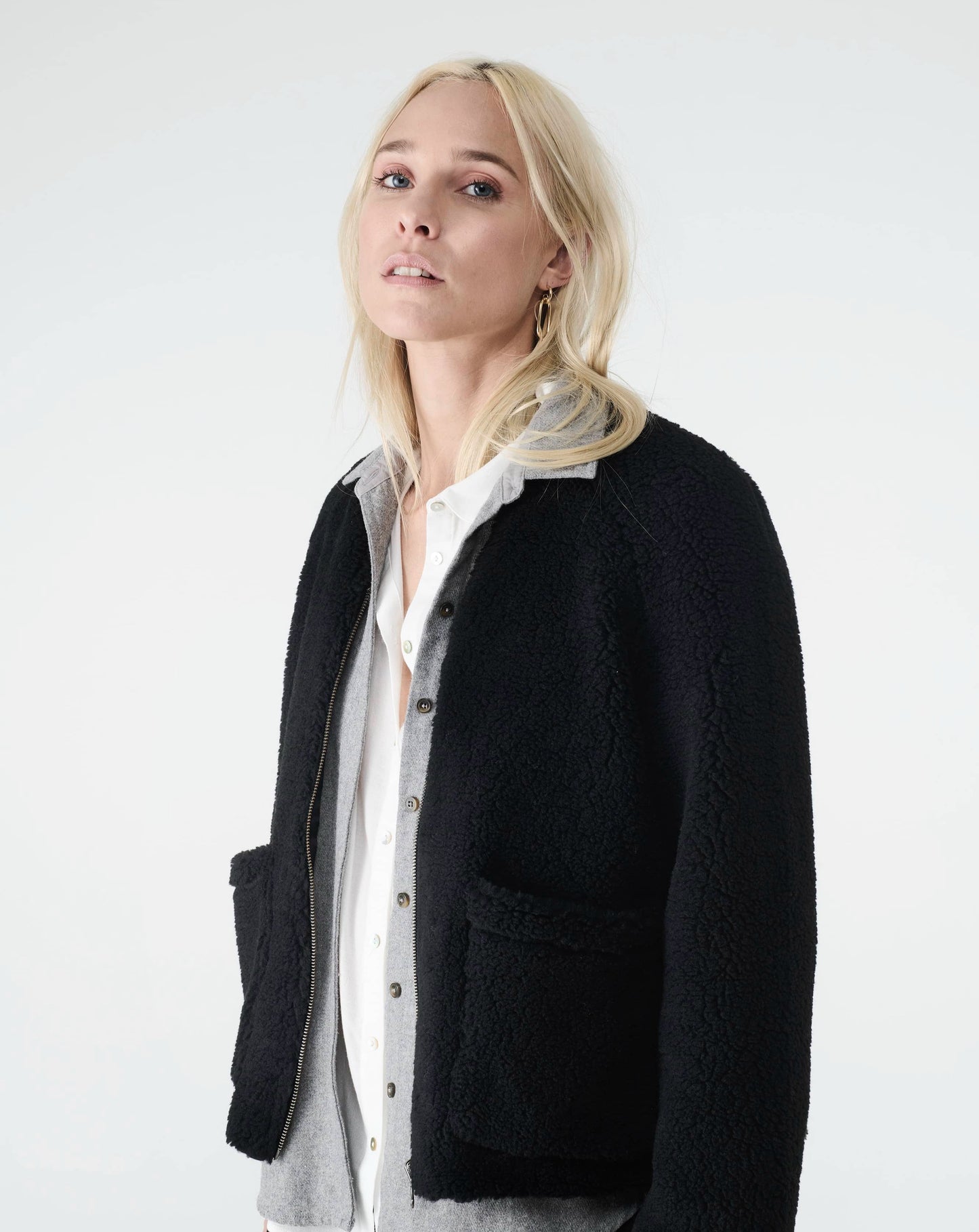 CAMILLE 001 fleece jacket. - Sponsored