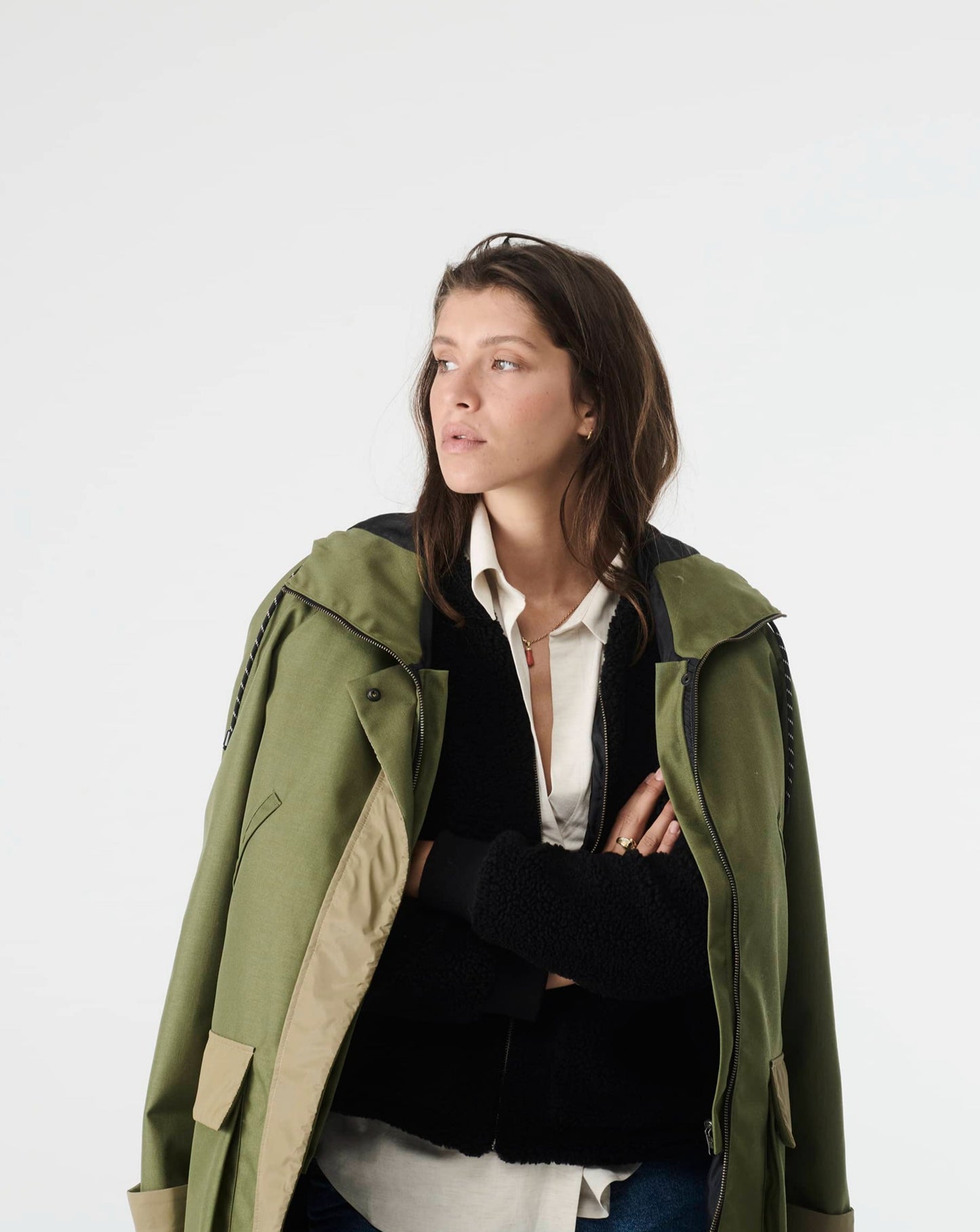 CAMILLE 001 fleece jacket. - Sponsored
