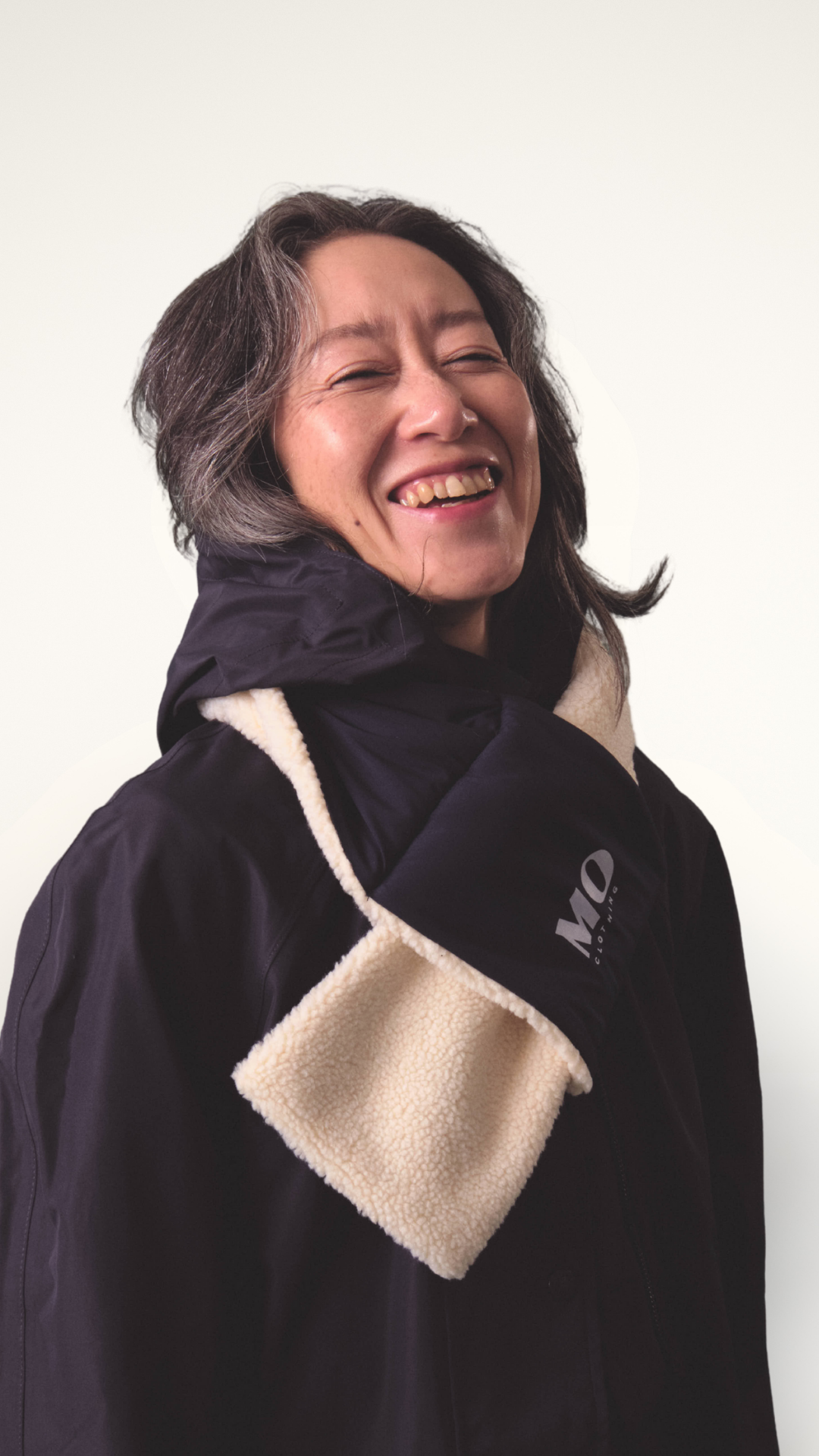 Echarpe qui protège du froid et de la pluie