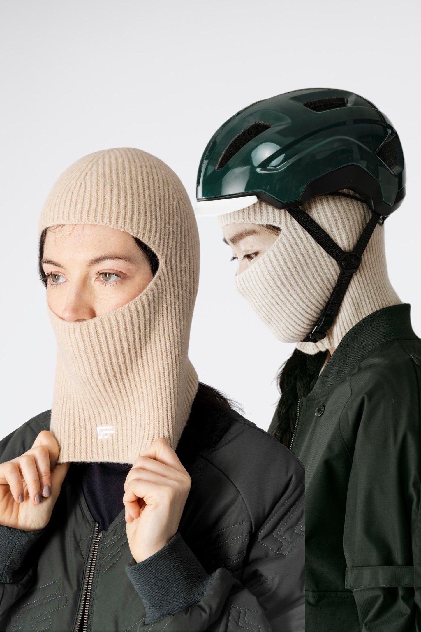 Pack casque ALIX 001. & Bonnet-cagoule MAX 002.