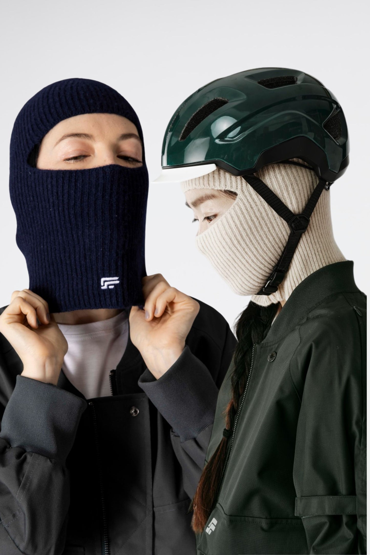 Pack casque ALIX 001. & Bonnet-cagoule MAX 002.