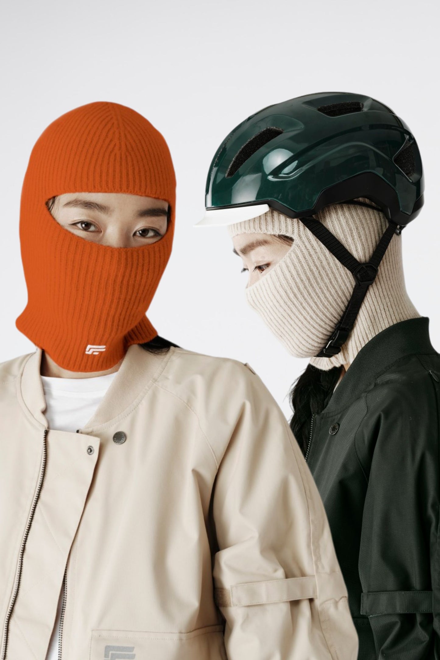 Pack casque ALIX 001. & Bonnet-cagoule MAX 002.