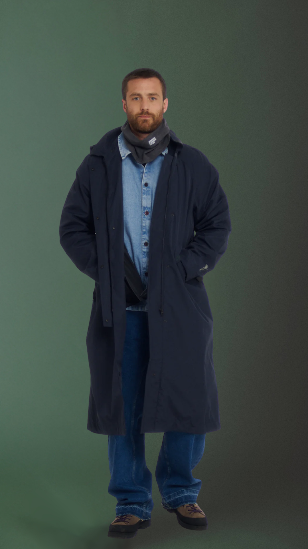 BILLIE 003, wasserdichter Trenchcoat in mehreren Längen.