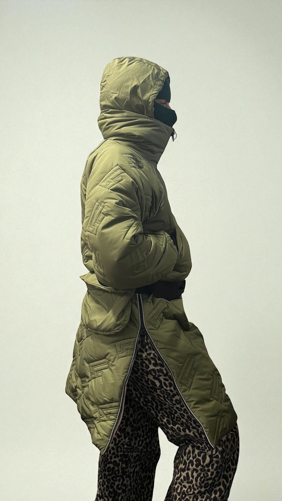 CAMILLA 001 quilted jacket - Bottle green - XS