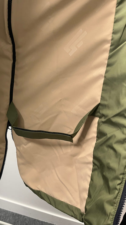 CAMILLA 001 quilted jacket - Bottle green - XS