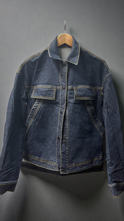 Veste anti-abrasion LOUISON - Bleu jean - S