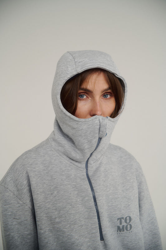 Sweat à cagoule molleton ANDREA 001.