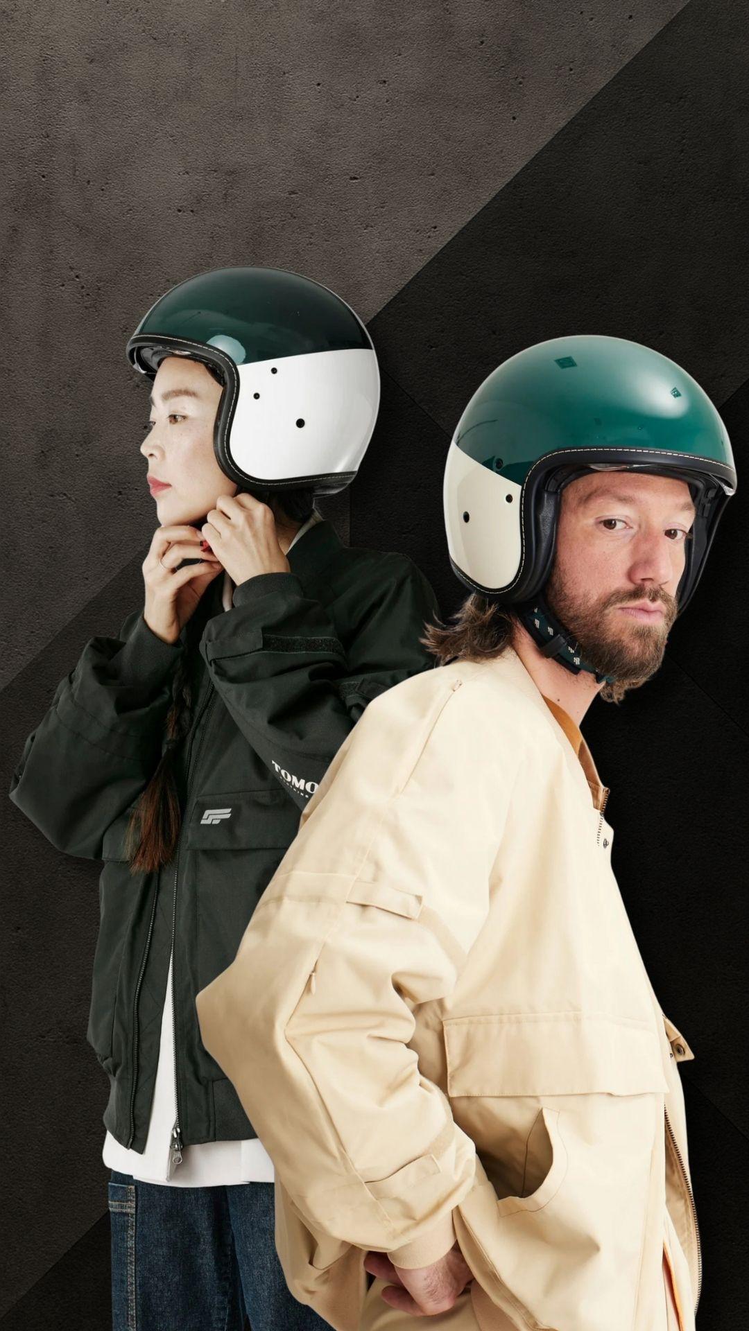 Friday Ride - Casque jet moto et scooter ANDY 001.