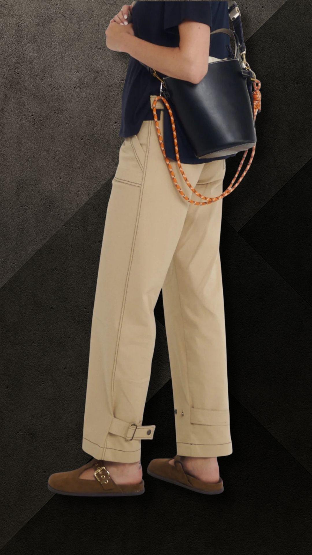 Friday Ride - Pantalon anti-abrasif en toile JANE 002.