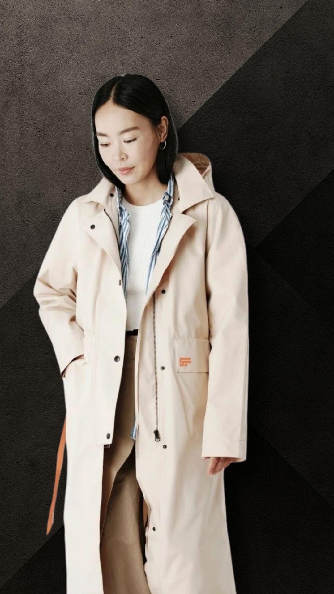 Friday Ride - Trench imperméable multilongueur BILLIE 002.