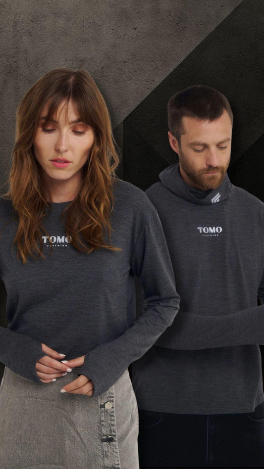 Friday Ride - T-shirt manches longues laine YOAN 001.