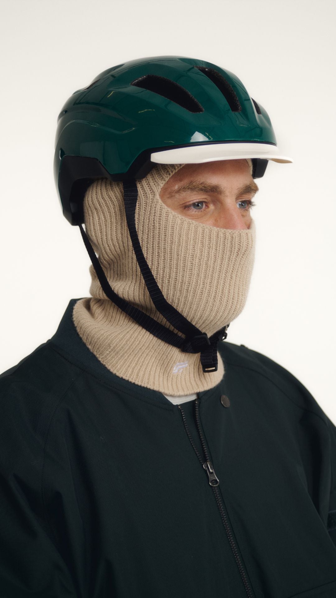 mütze als fahrradhelm Balaclava beanie under bicycle and motorcycle helmet