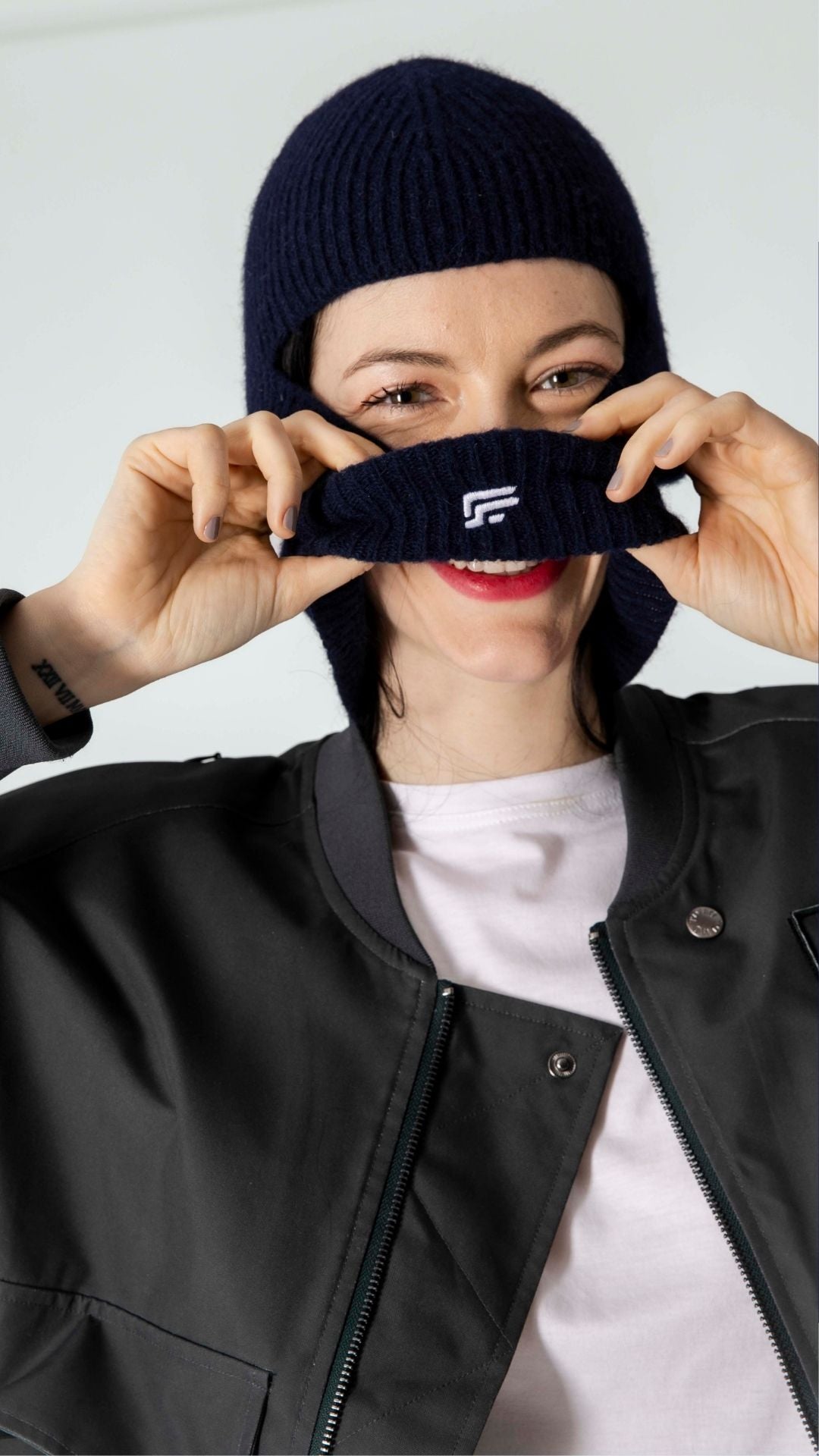 beanie to wear under motorcycle helmet Balaclava beanie under bicycle and motorcycle helmet