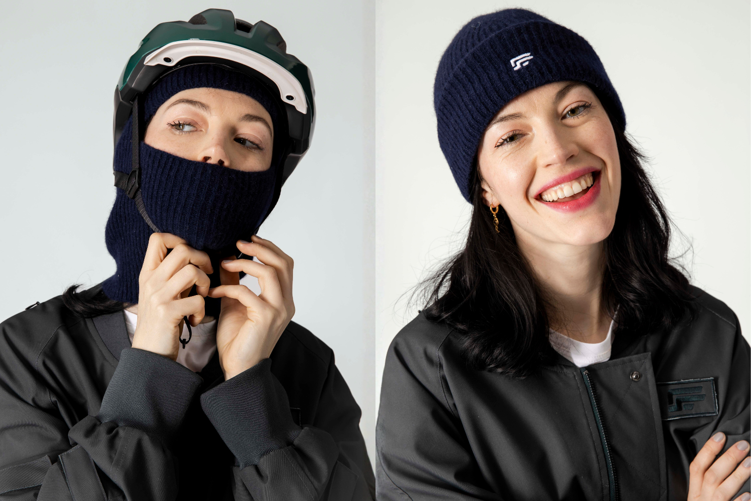 Bonnet cagoule laine alpaga