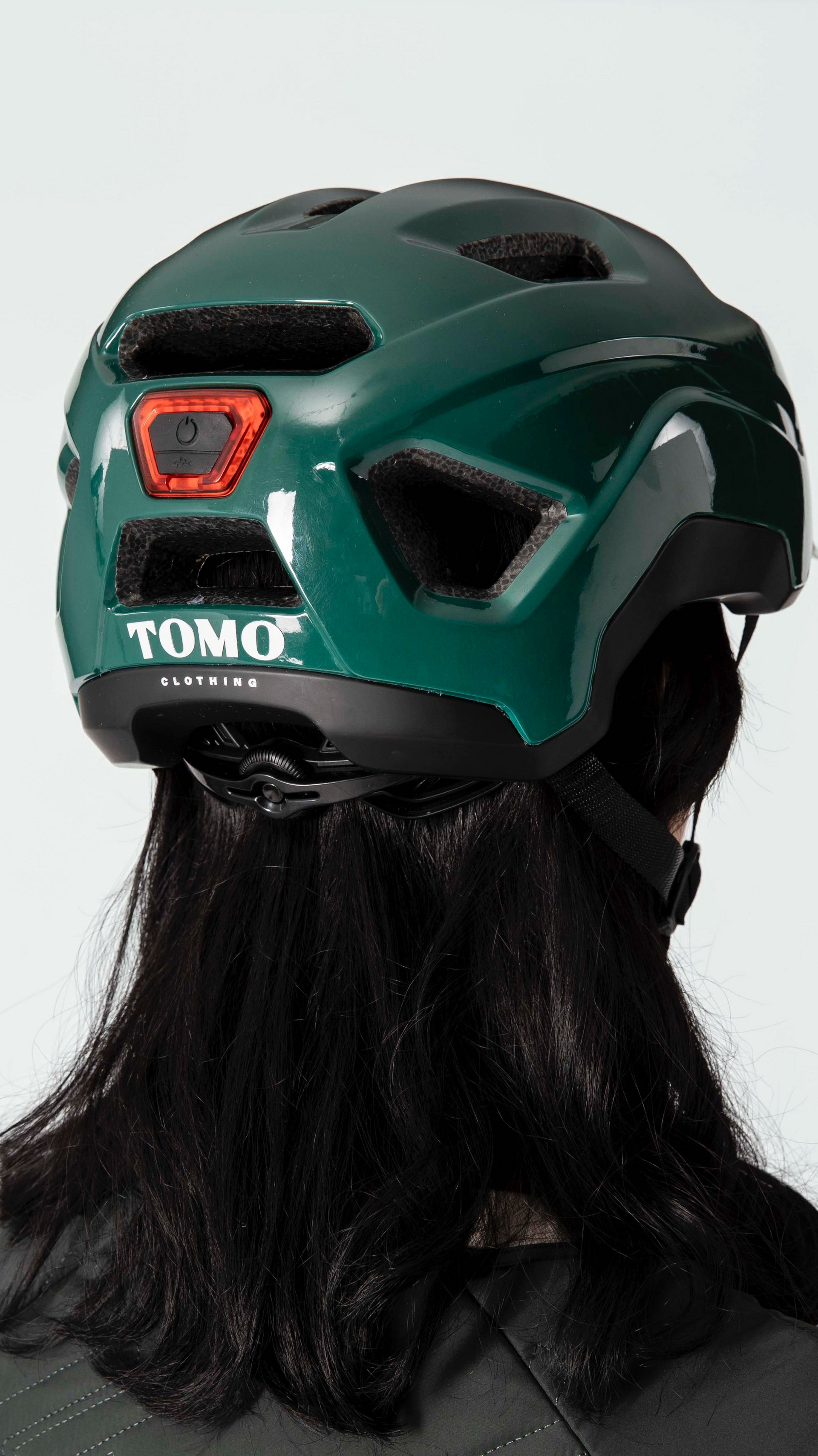 fahrradhelm mit logo City bike helmet with light and Fidlock closure