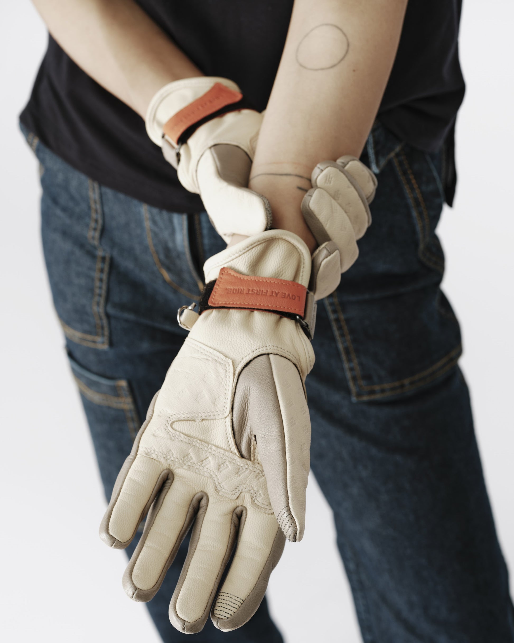 Certified protective gloves - Beige