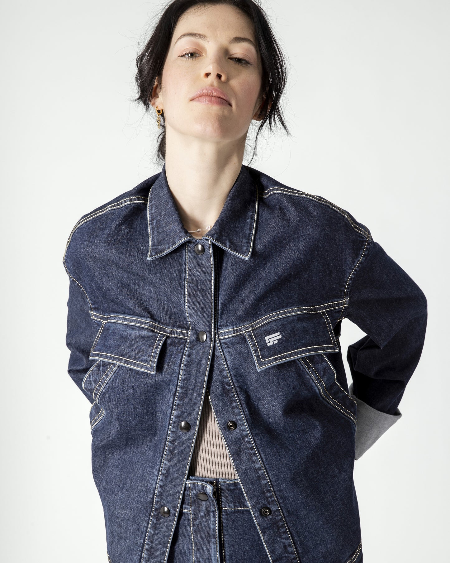 Veste en jean femme TOMO Clothing