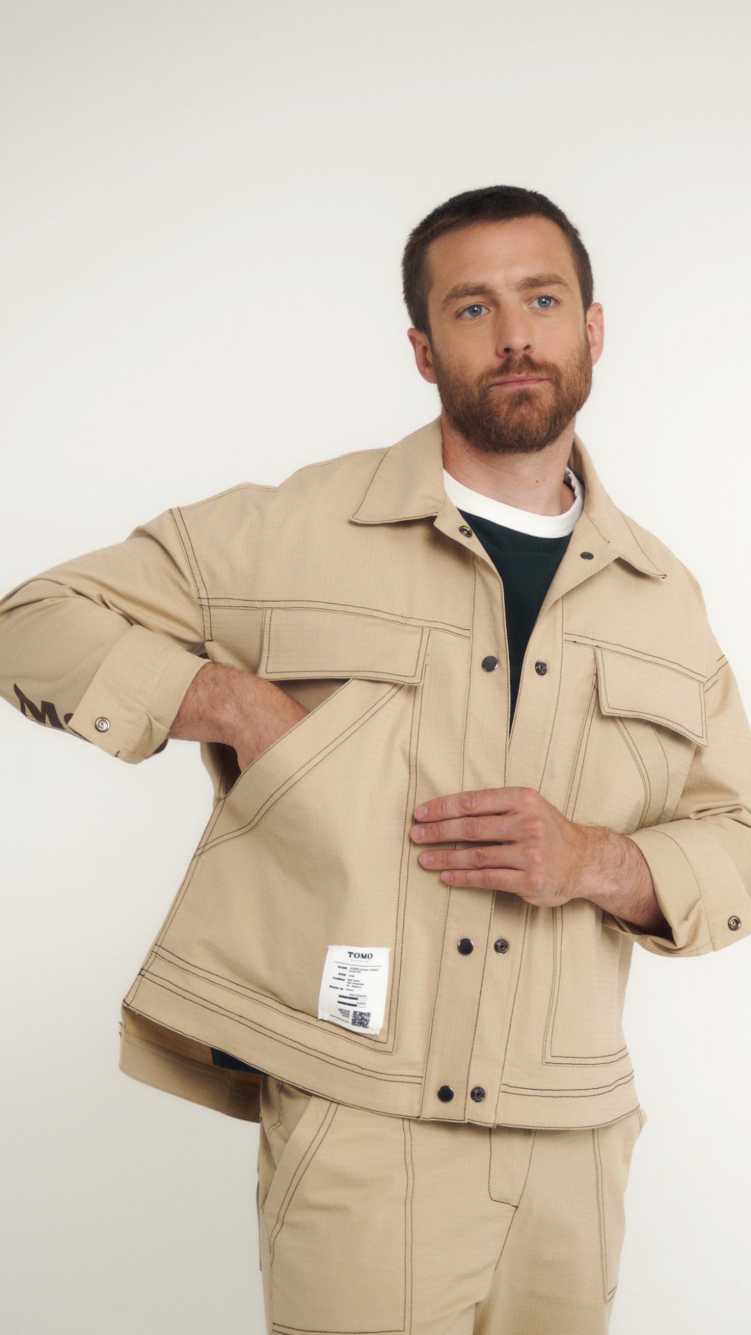 LOUISON 002 anti-abrasive jacket.