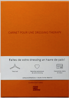 Notebook for a dressing therapy